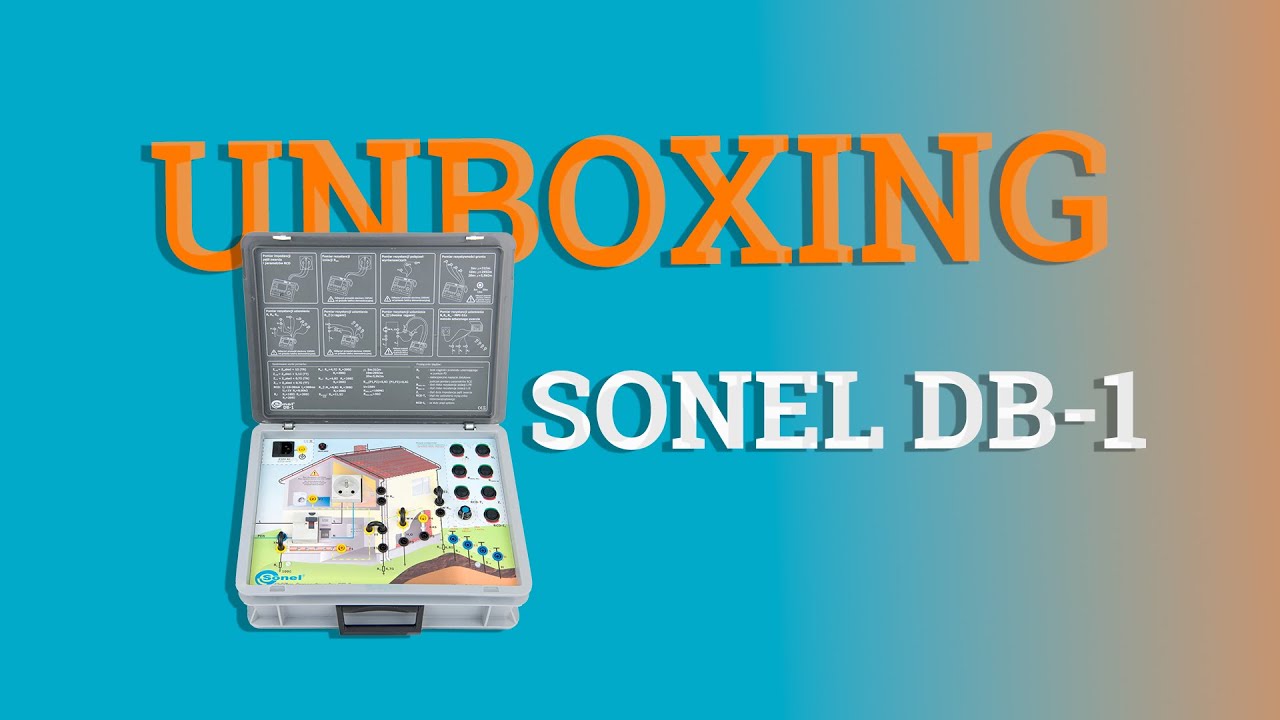 Unboxing Sonel DB-1