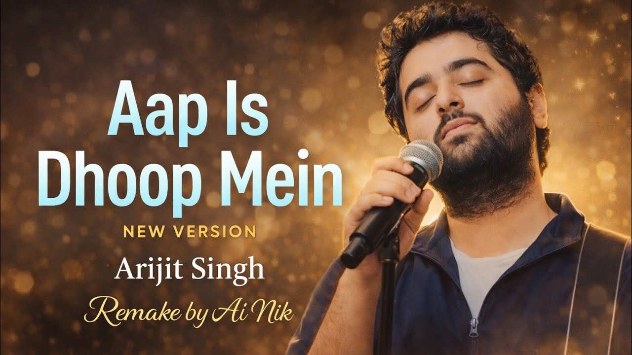 #09 Arijit Singh | Aap Is Dhoop Mein Remake in New Version | Vijay V, Fatima S, Vishal B, Gulzar 