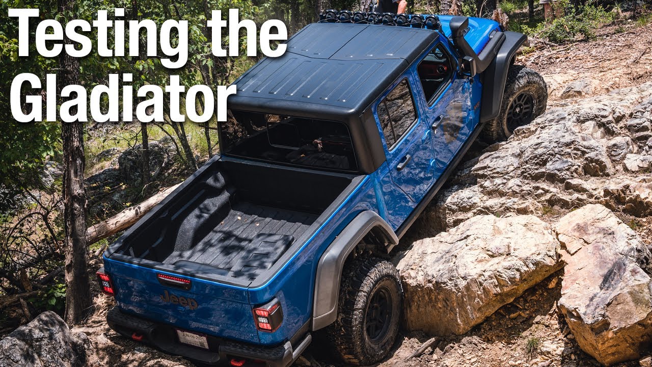 Testing the Jeep Gladiator Rubicon at Hot Springs Off Road Park