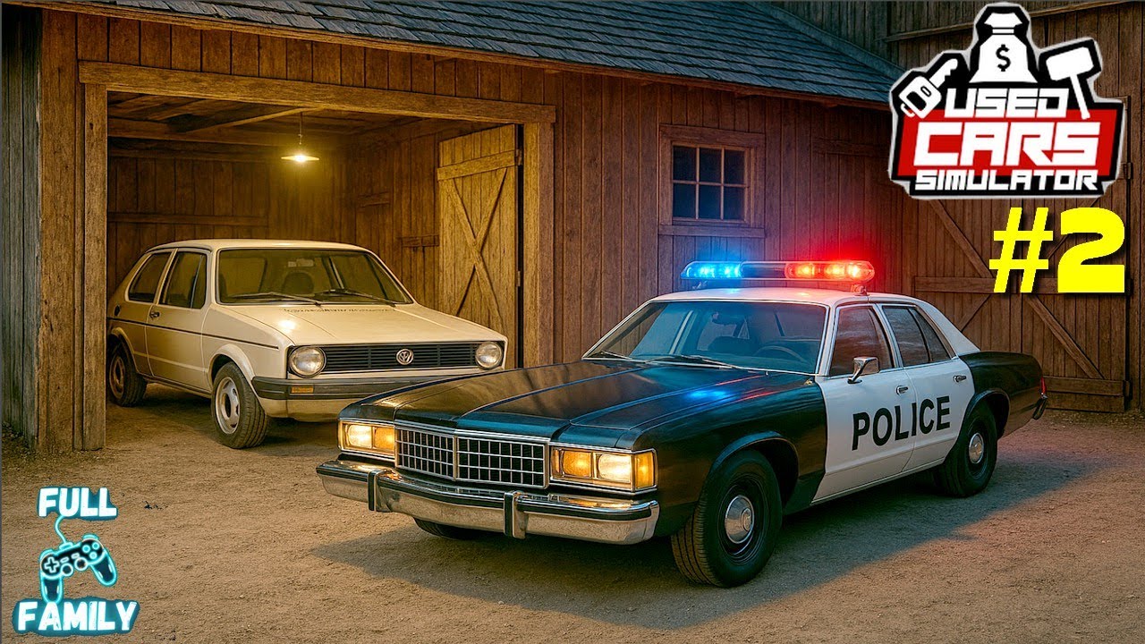 Used Cars Simulator #2 / JE VOLE UNE VOITURE ET LA POLICE ME CONTROLE