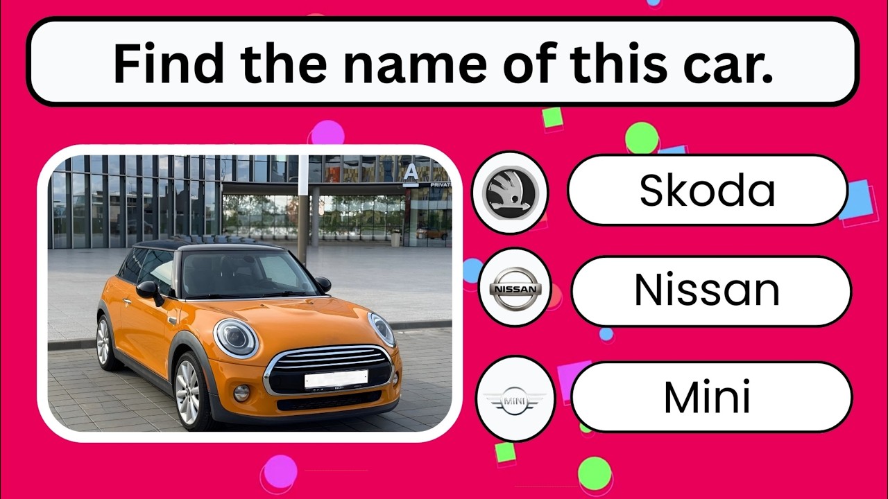 Guess The Car Name, Guess The Car Game, Guess The Car