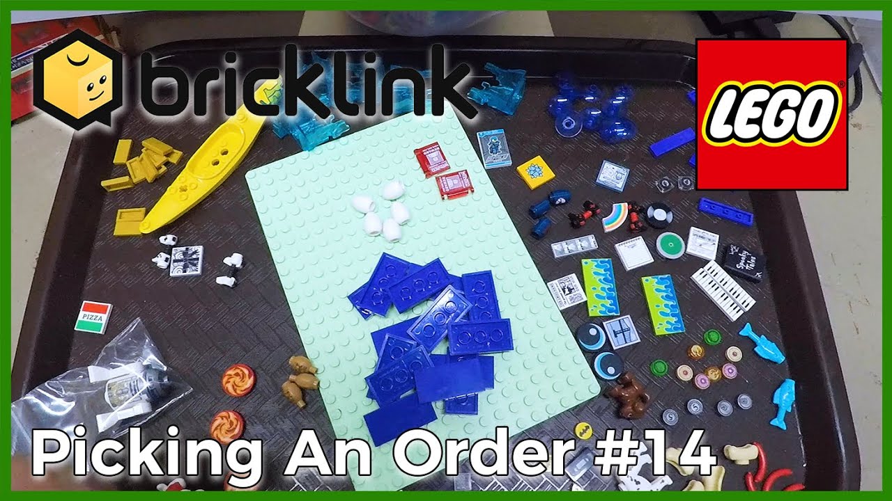 HUGE LABOR DAY SALE ORDER PICKING | Picking An Order on BrickLink #14