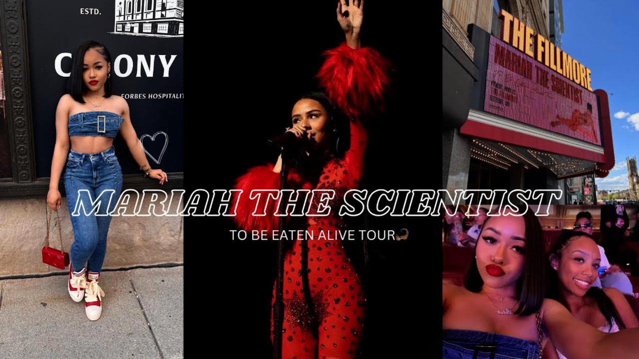VLOG | grwm for Mariah the Scientist concert🦂