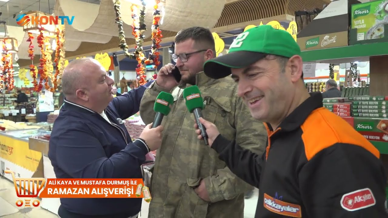 ALİ KAYA ve MUSTAFA DURMUŞ İLE RAMAZAN ALIŞVERİŞİ  02  20 ŞUBAT 2026