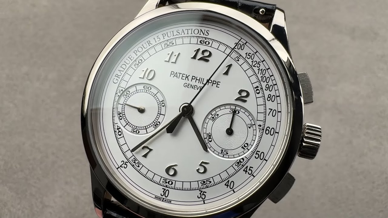 Patek Philippe 5170 Chronograph 5170G-001 Обзор Patek Philippe