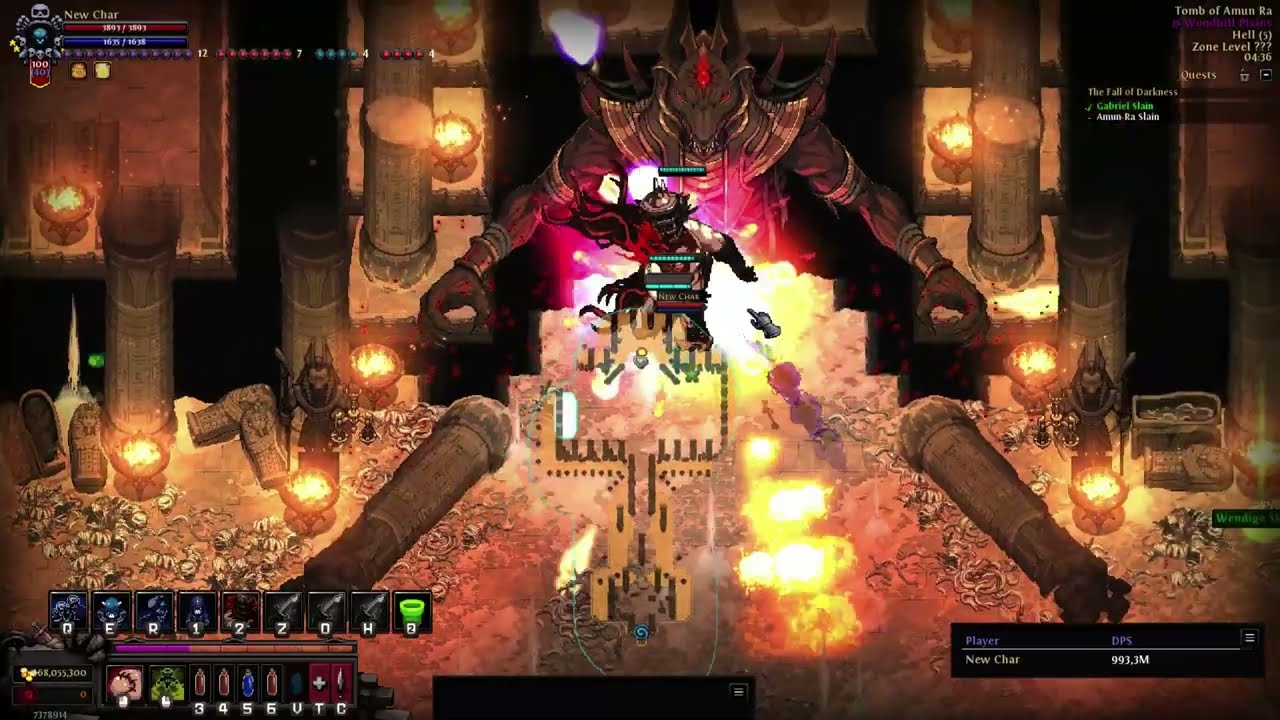 Hero Siege Season 6 Necro Gabriel Amun womehole100