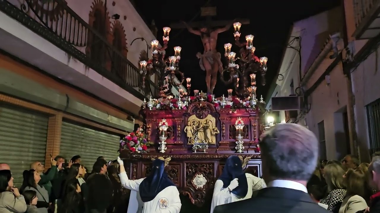 Cristo de la Vera-Cruz de Pilas 2025. Cuatro Esquinas.