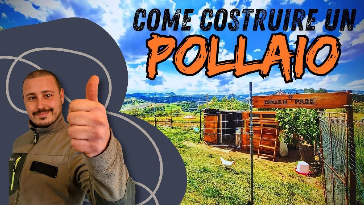 COME COSTRUIRE UN POLLAIO FAI DA TE ECONOMICO CON MATERIALI DI RECUPERO 🐓 | IL VECCHIO PODERE