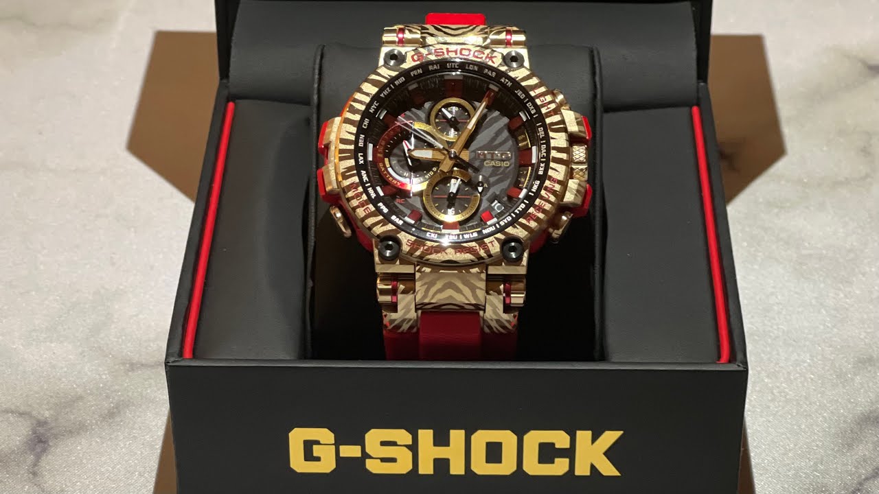 Casio G-Shock MTGB1000 Limited Chinese New Year Tiger Edition Unboxing