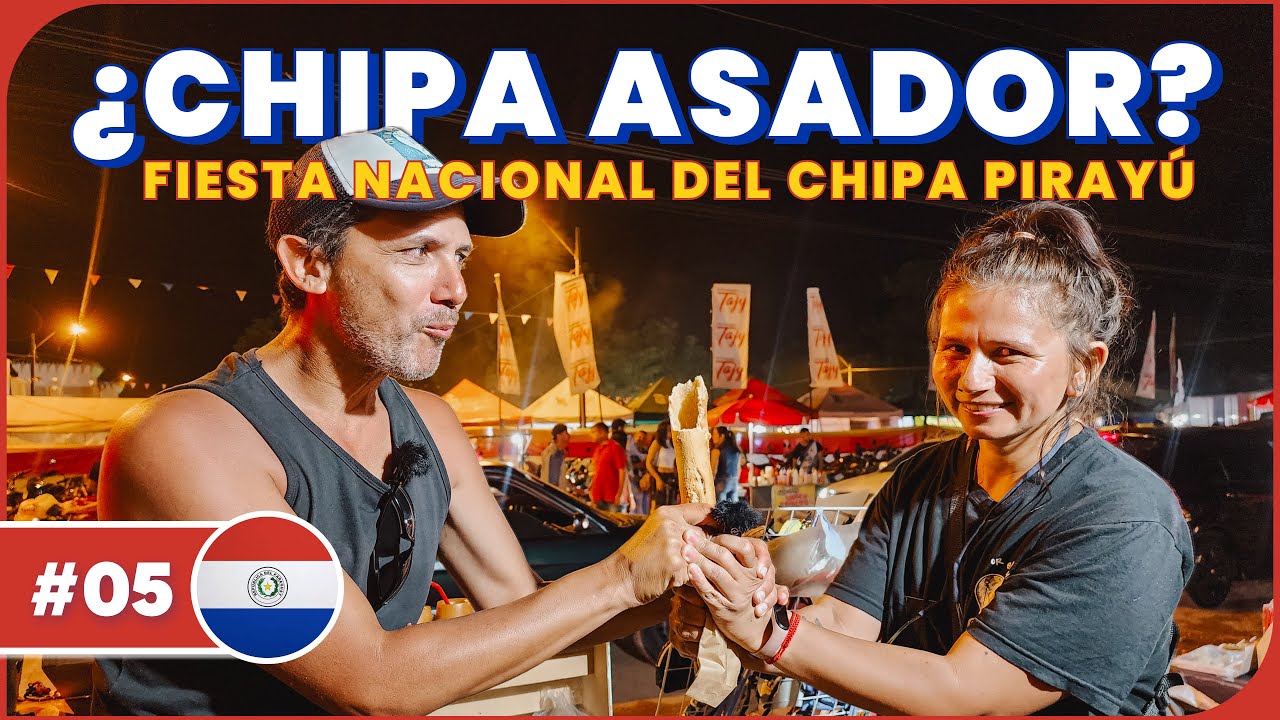 ¿probamos el MEJOR CHIPÁ de PARAGUAY? | Chipá ASADOR  🌎 Ep.5 [Pirayú, Paraguay]