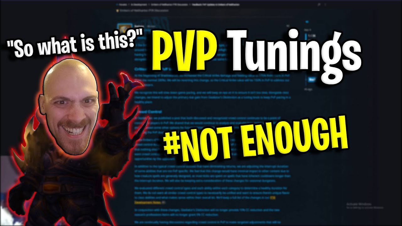 PvP Tunings are Finally HERE! - WoW Dragonflight