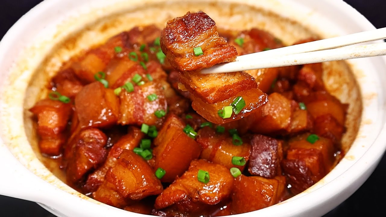 肥而不腻的大块红烧肉，太香了！