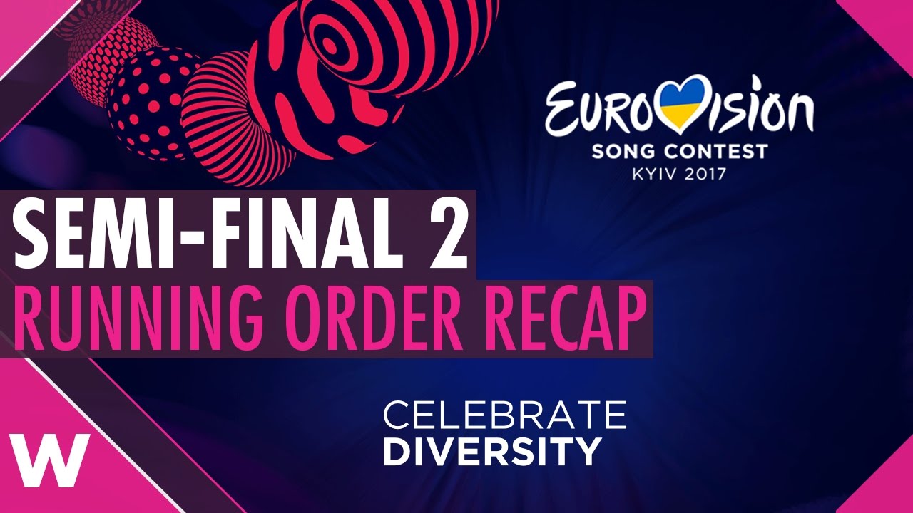 Eurovision 2017: Semi-Final 2 Running Order