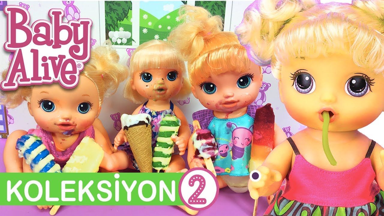 Baby Alive Spagetti ve Dondurma Partisi - Tuvalet Eğitimi | Koleksiyon 2. Bölüm