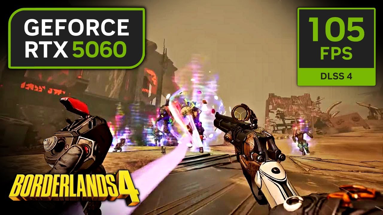 RTX 5060 on Borderlands 4 | 1080p, 1440p with DLSS 4 and Multi Frame Generation!