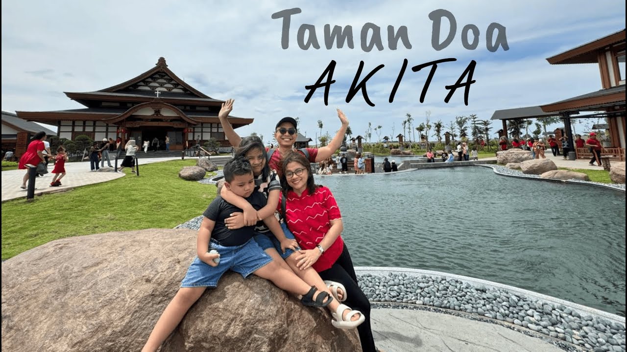 Cantiknya Taman Doa Our Lady of AKITA...