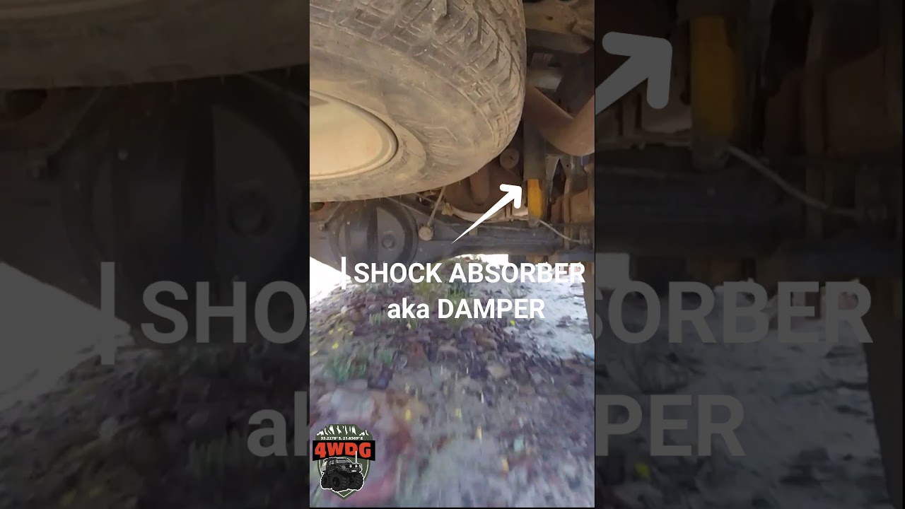 Solid Rear Axle Components in Action - Live Axle Suspension #Shorts