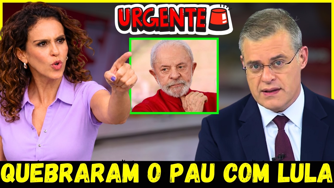 🤣MALU GASPAR E OINEGUE PERDEM A PACI&Ecirc;NCIA COM LULA AO VIVO