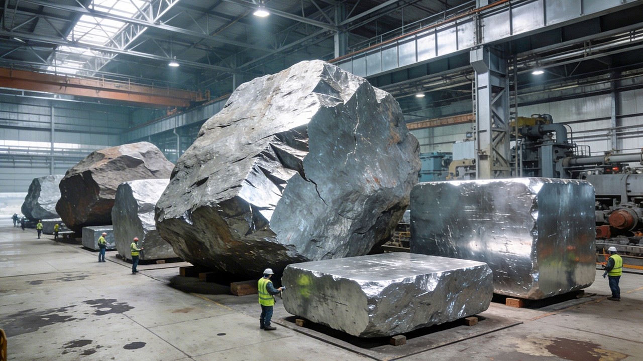 How The Rarest Metal On Earth Is Processed In Factory