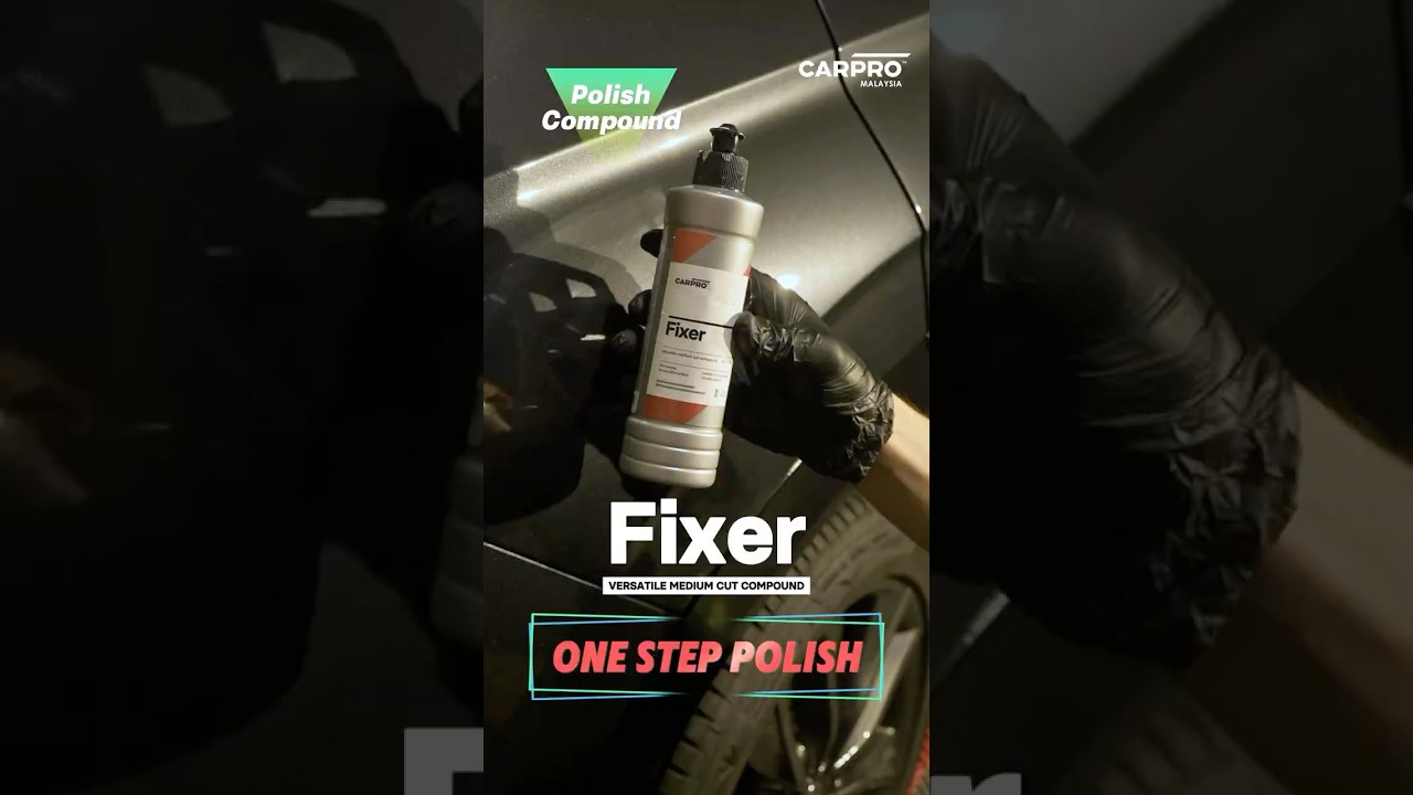 One Step Polish | CARPRO Fixer is here for you!