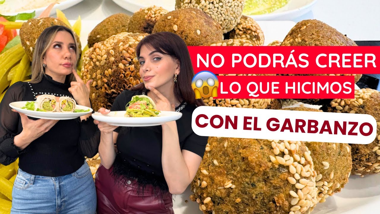 Croquetas de garbanzo los famosos falafel