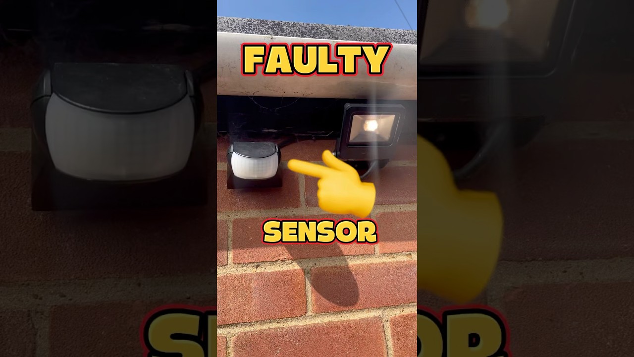 PIR Light Stuck On or Not Coming On? Watch This Fix