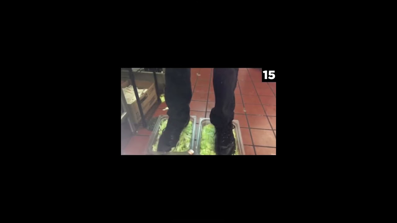 Burger King foot lettuce  (credits to @Top15s )￼