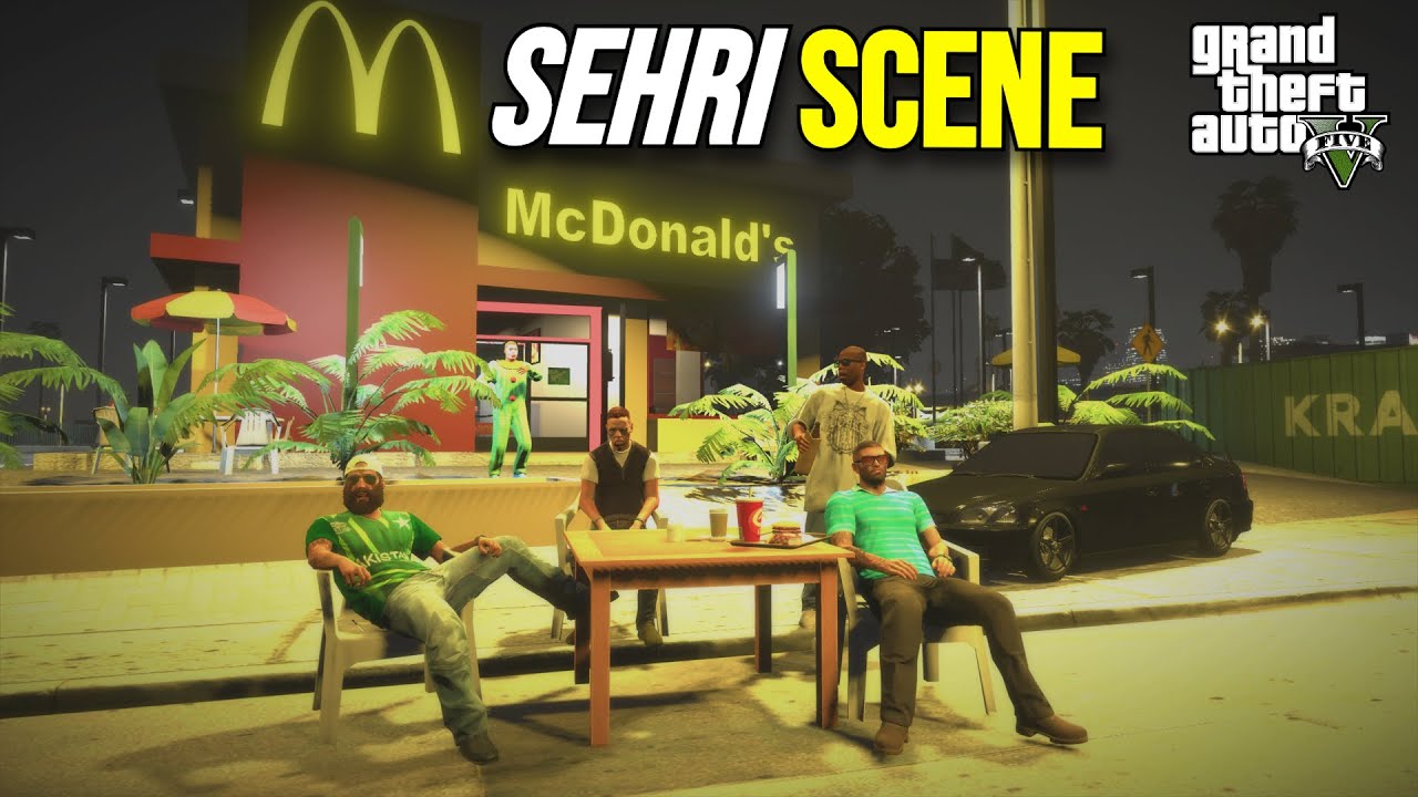 SEHRI WITH THE BOYS | GTA 5 STORIES