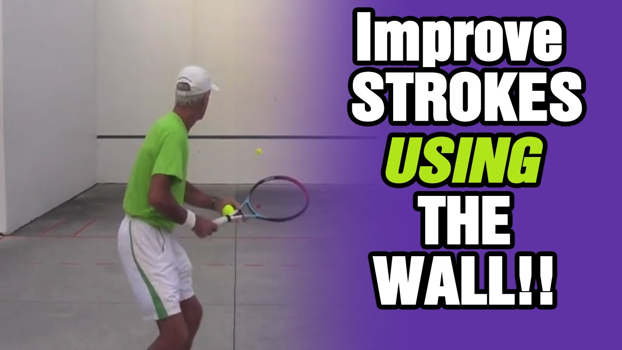 Tennis Drills - How To Improve Your Strokes Using The Wall