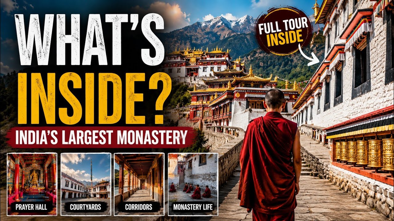 Walking Through Tawang Monastery | Daily Life