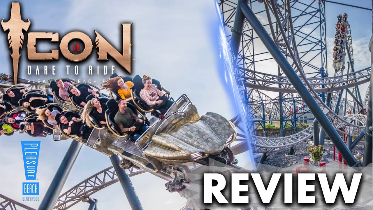 [Review] Icon & Ensō - Der Mack Multi-Launcher mit Spinning-Sitz in England! | Pleasure Beach 🇬🇧