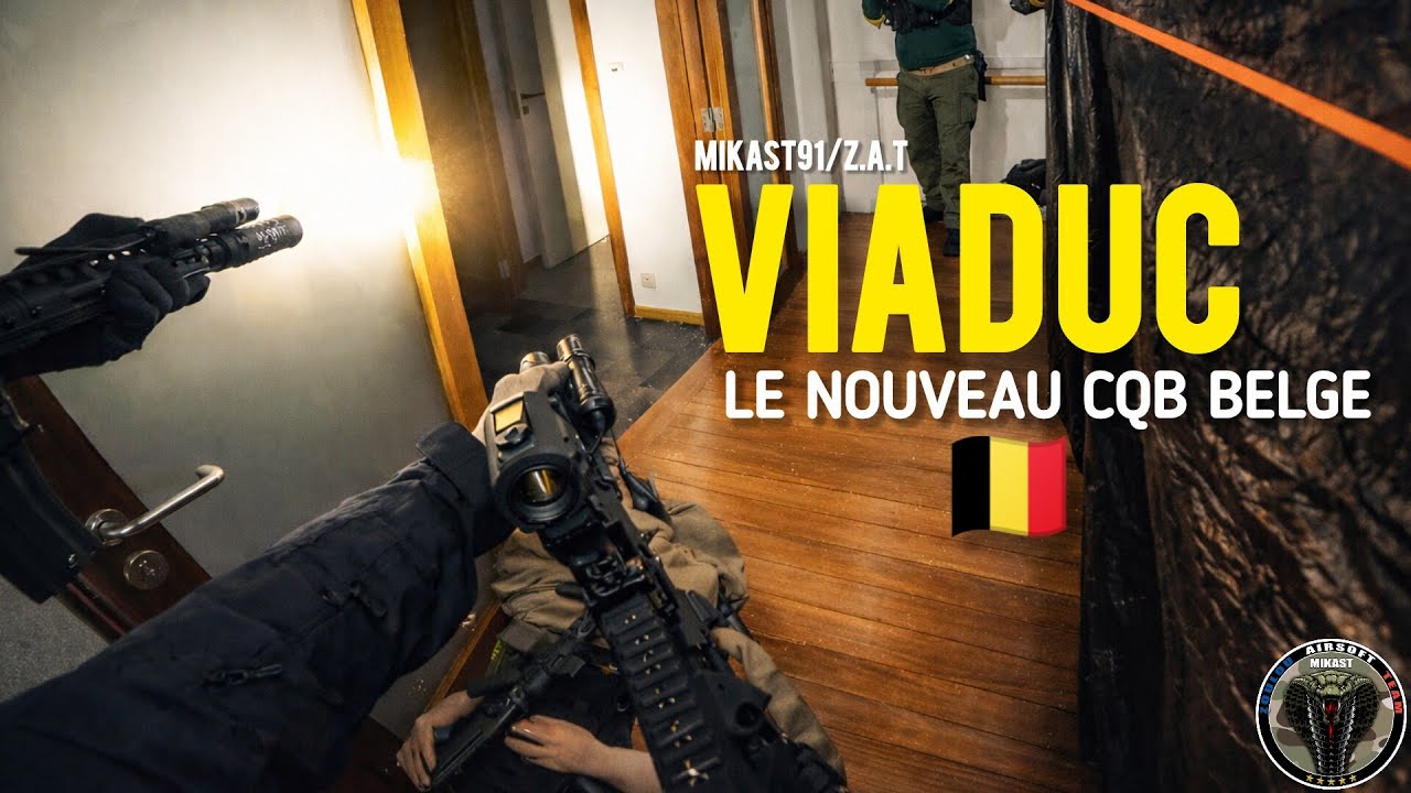AIRSOFT GAMEPLAY🇨🇵 - VIADUC LE NOUVEAU CQB BELGE 🇧🇪 - MIKAST91/Z.A.T 