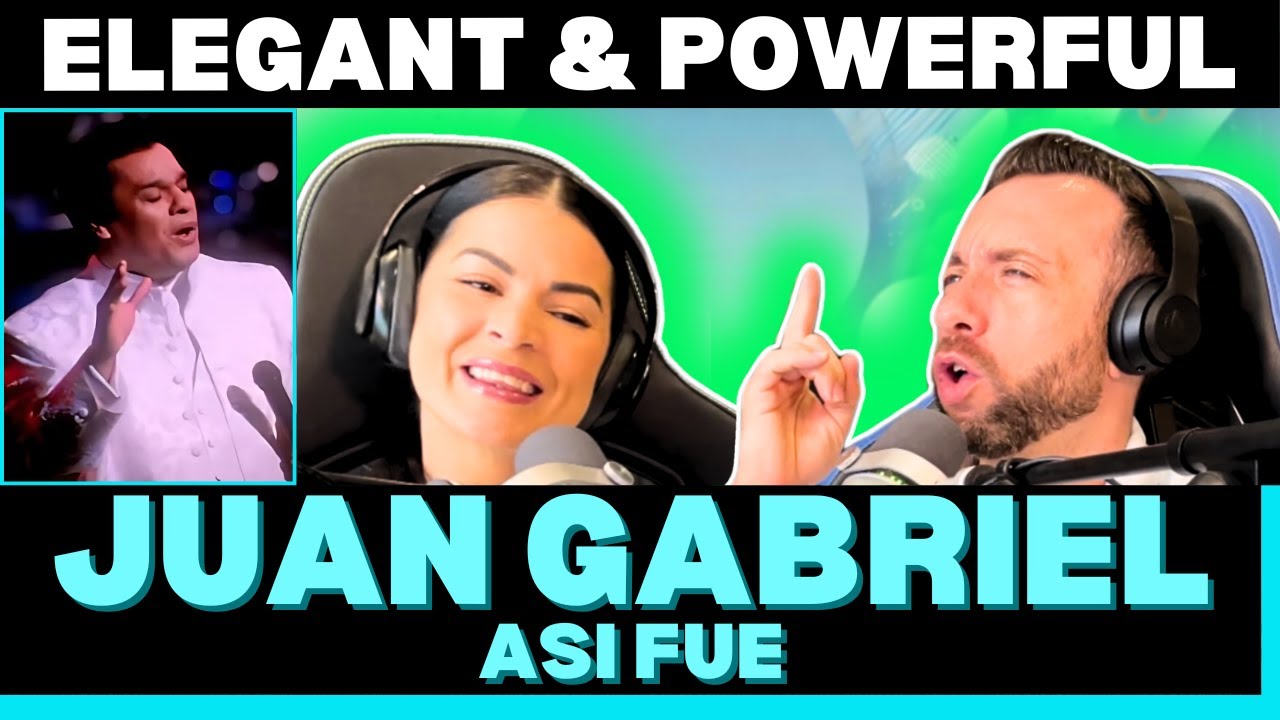 😭 We Were BLOWN AWAY! First Time Hearing Juan Gabriel – “Así Fue” Live