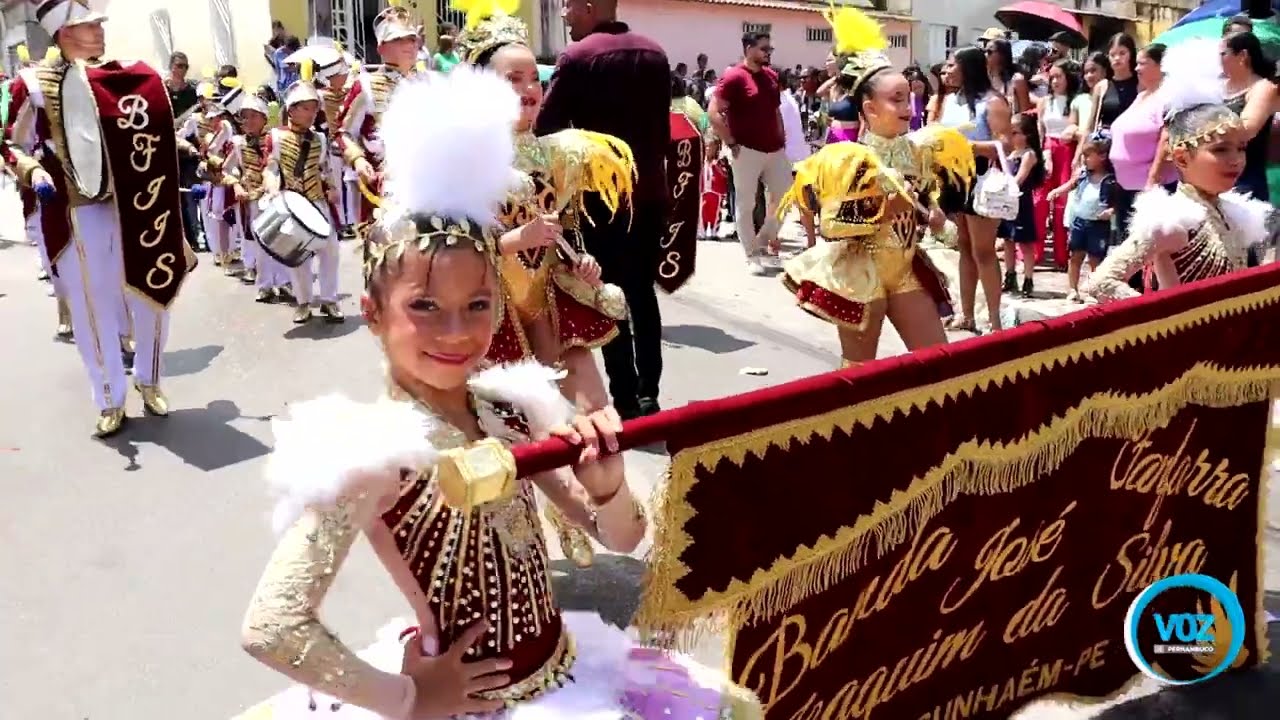 Doze escolas abrilhantaram o desfile da independência em Tracunhaém