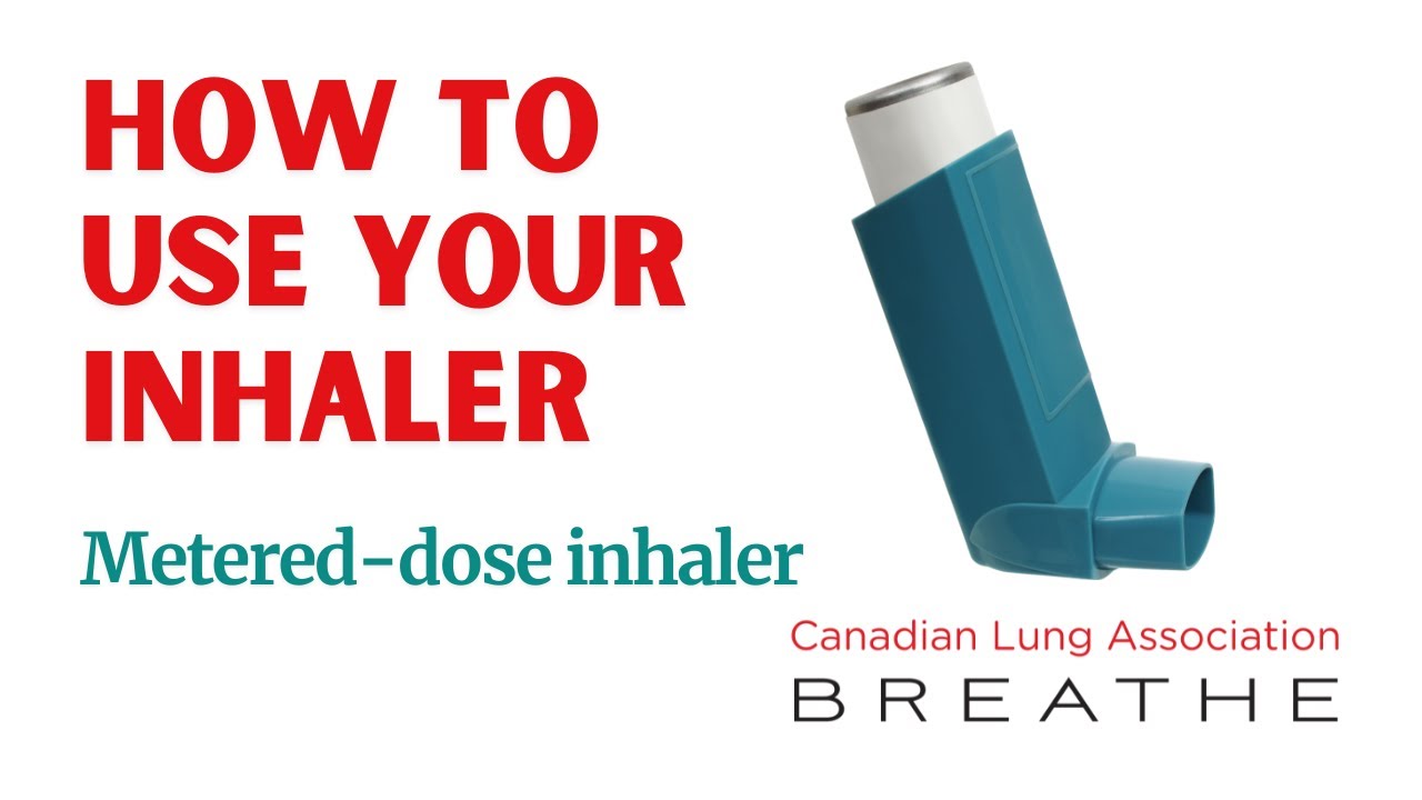 How to use your metered-dose inhaler (
