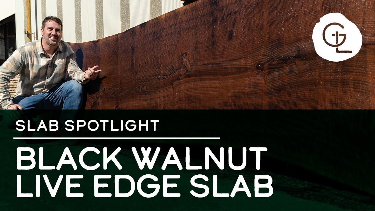 Black Walnut Live Edge Slabs