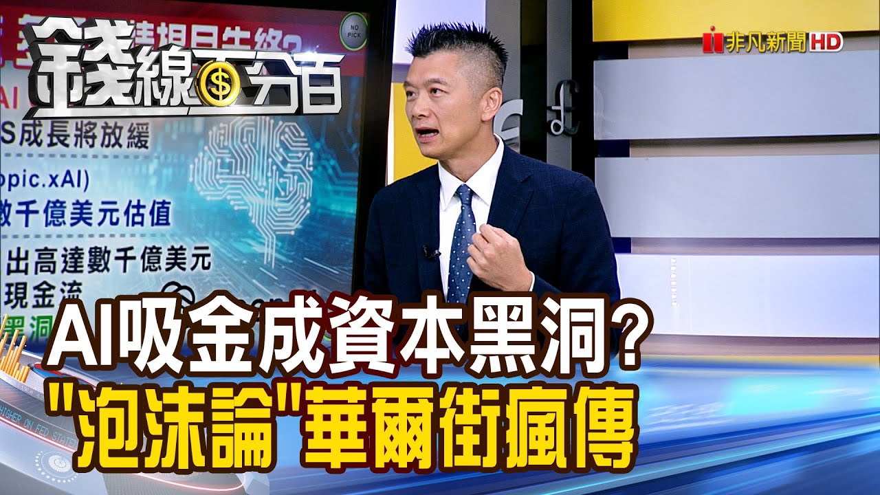 《AI吸金成資本黑洞? 