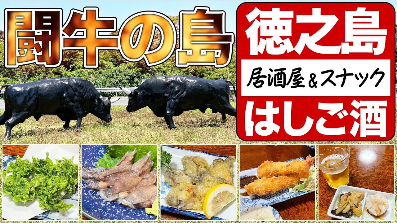 徳之島で３件ハシゴ酒！地元タクシーおすすめの居酒屋＆闘牛【酒と飯。】
