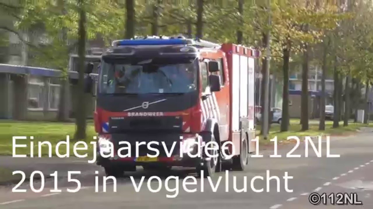 Eindejaarsvideo 112NL 2015 in vogelvlucht!