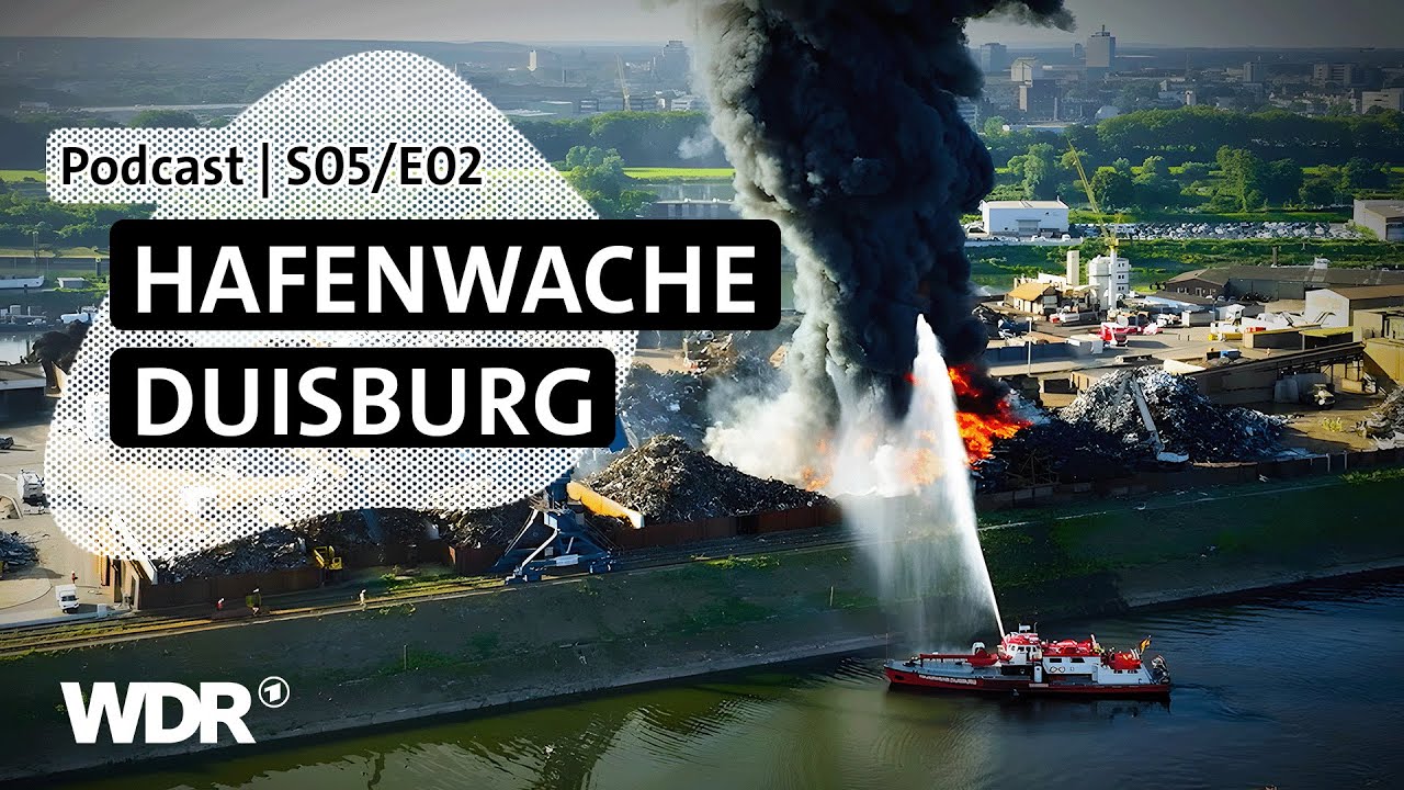 Feuerlöschboot XXL: Einsätze, Technik & Herausforderungen | Podcast | S05/E02 | Feuer & Flamme | WDR