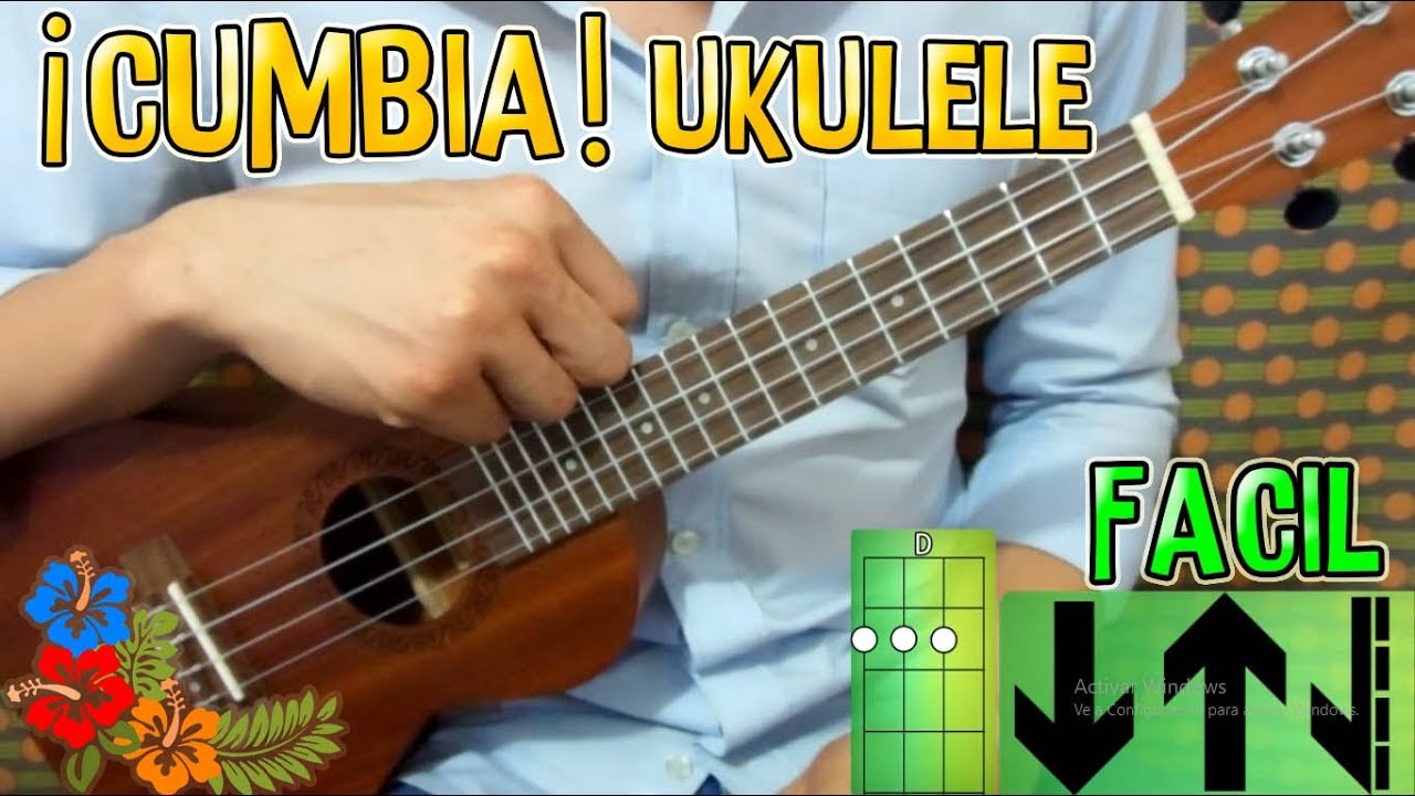 Como tocar Cumbias en Ukulele + Tutorial de "Llorar y llorar"  y "17 años"