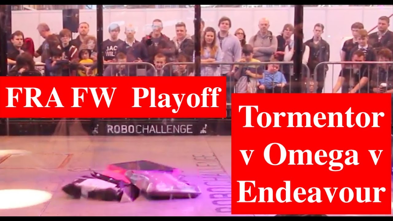 FRA FW - Tormenta v Omega v Endeavour - RC Fighting Robot Wars - 2016 International Championships