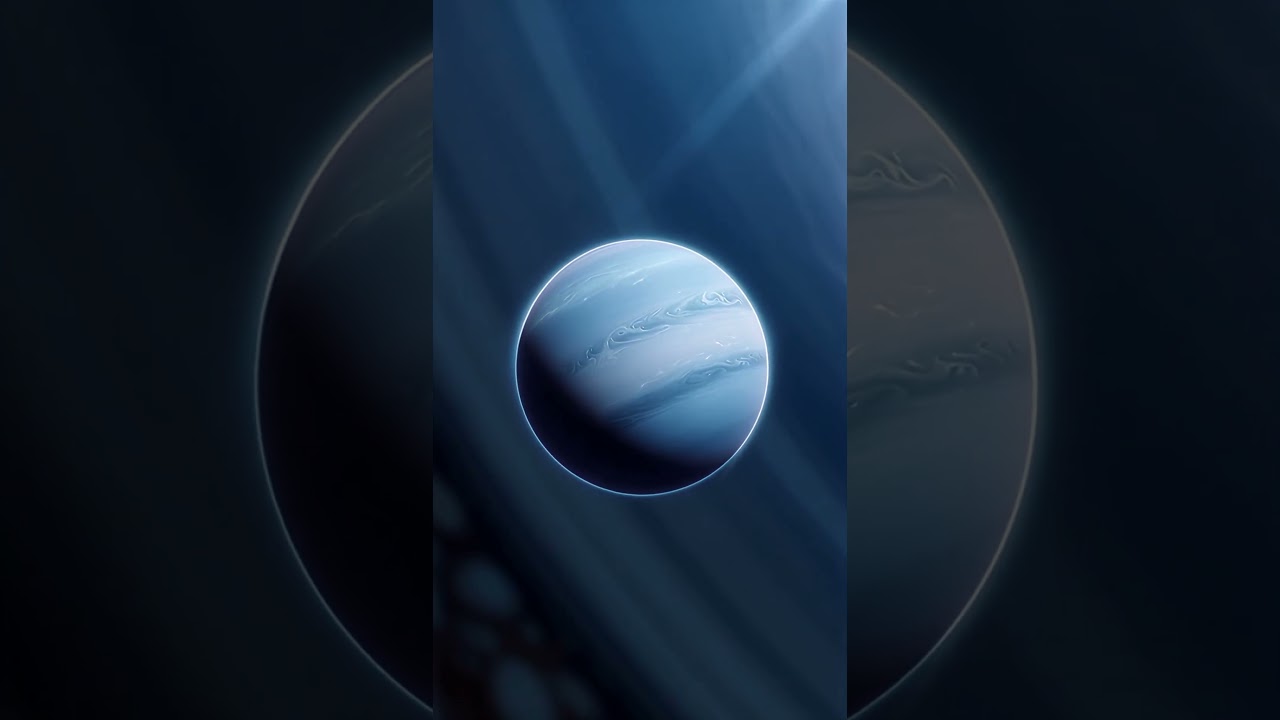 The Sound of Neptune ❄️ | The Cold Echo #Shorts #cinematic #spacevibes #planetsounds #sounddesign