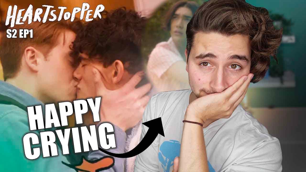 Heartstopper season 2 EP1 Reaction Nick comes out #heartstopperseason2 #heartstopper #reaction