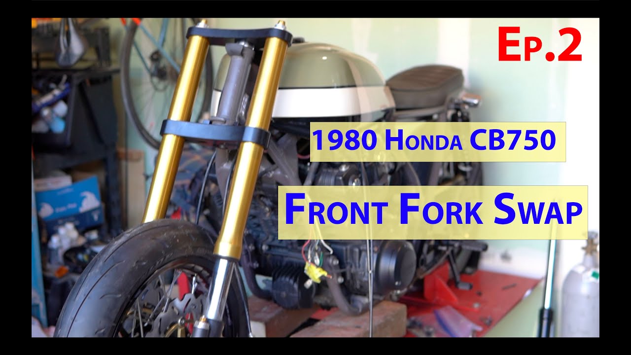 1980 Honda CB750 Fork Swap