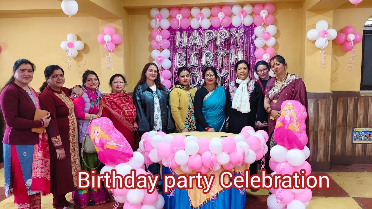 नैनीताल में जबरदस्त बर्थ डे पार्टी आज तो मजे ही आ गये🎂🎂