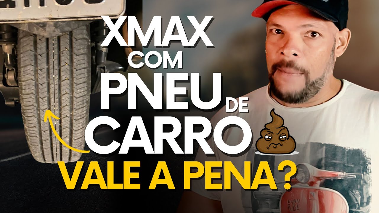 SCOOTER com PNEU DE CARRO? Saiba o que pode dar errado! | SCOOTER TRETA