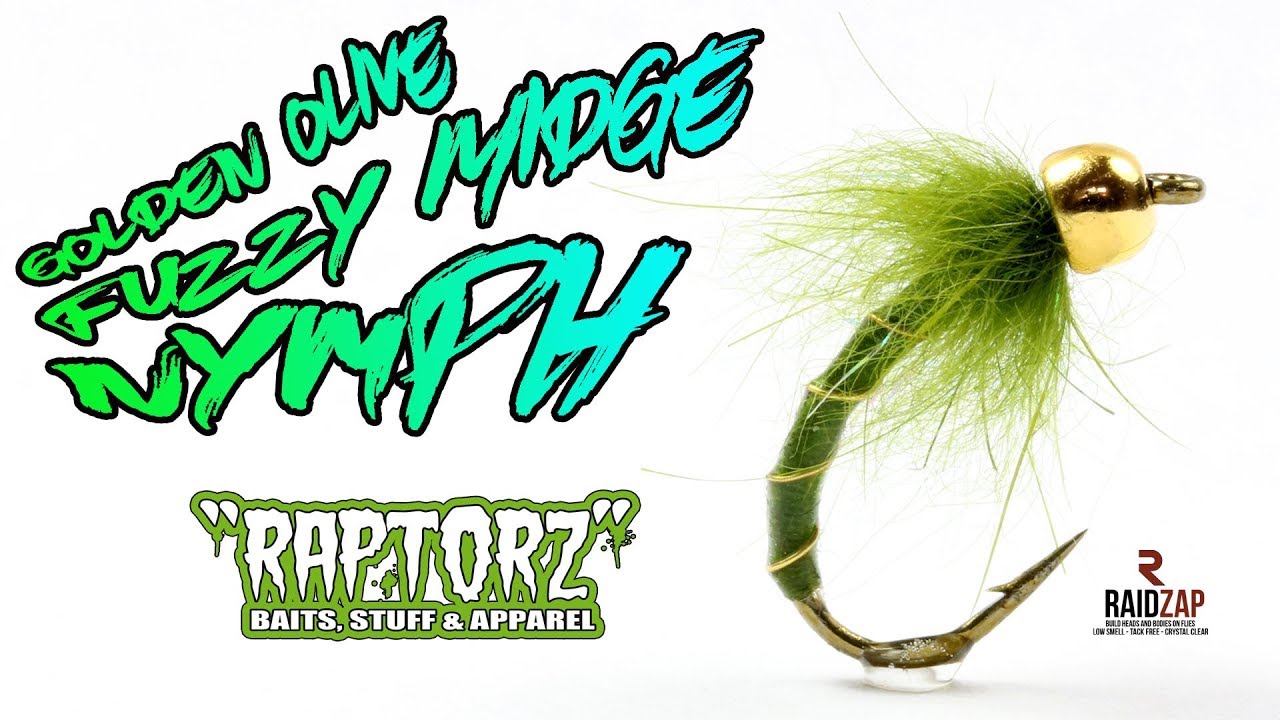 RAPTORZ - fly tying a fuzzy midge nymph