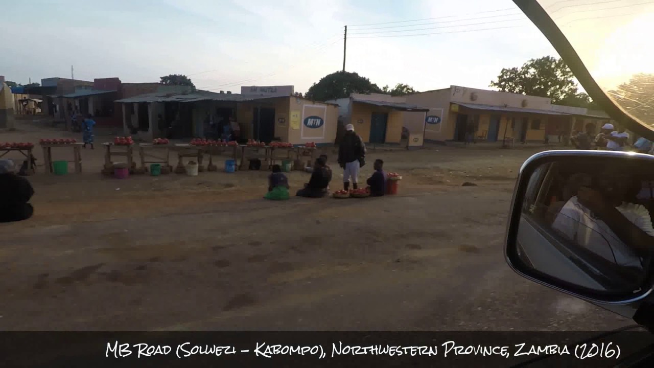 Drive Through Zambia - Solwezi - Kabompo Road (MB)