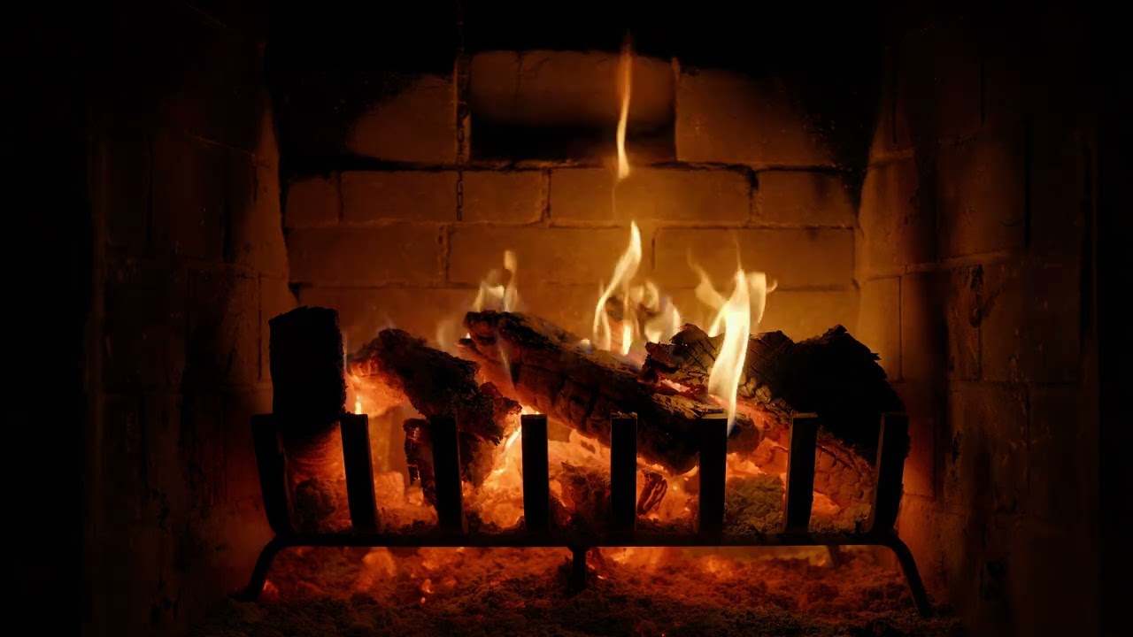 Relaxing by the Fireplace